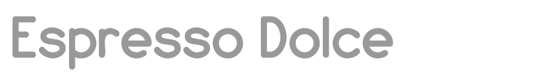 Espresso Dolce