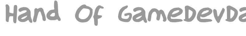 Hand Of Gamedevdan