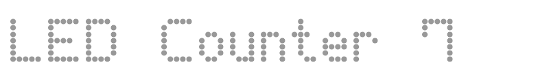 LED Counter 7
