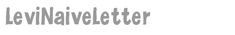 Levi Naive Letter
