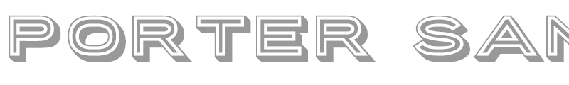 Porter Sans Block