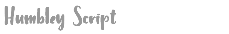Humbley Script