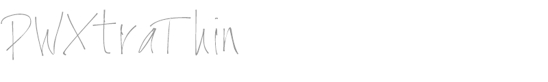 PW Xtrathin