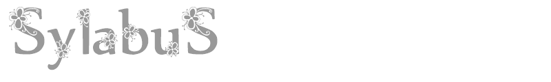 Sylabus
