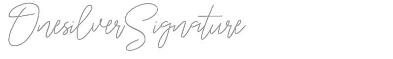 One silver Signature