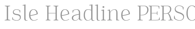 Isle Headline