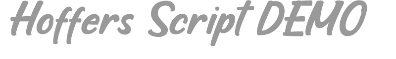 Hoffers Script