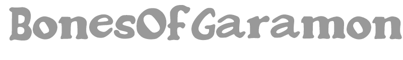 Bones Of Garamond