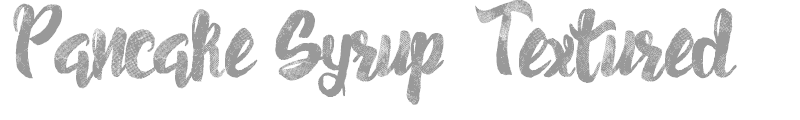 Pancake Syrup - Demo