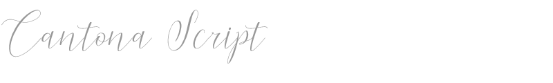 Cantona Script