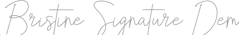 Bristine Signature