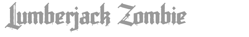 Lumberjack Zombie