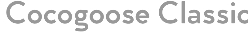 Cocogoose Classic