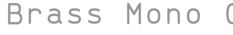 Brass Mono