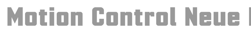 Motion Control Neue