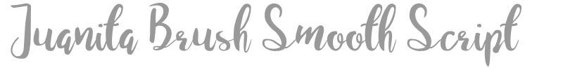 Juanita Brush Script
