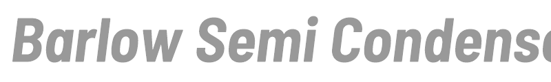 Barlow Semi Condensed