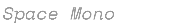 Space Mono