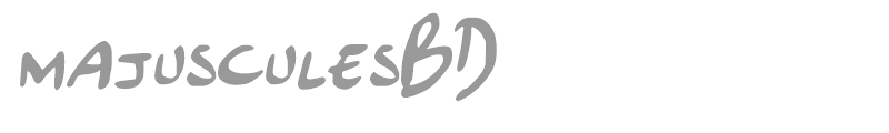 Majuscules BD