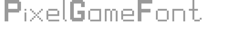 Pixel Game Font