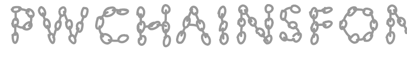 PW Chainsfonts