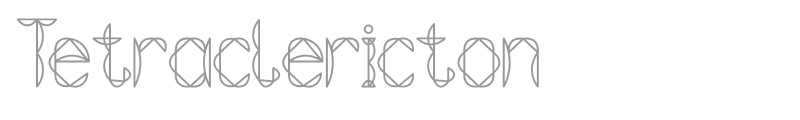 Tetraclericton