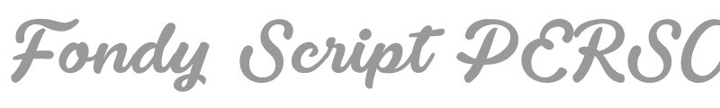 Fondy Script