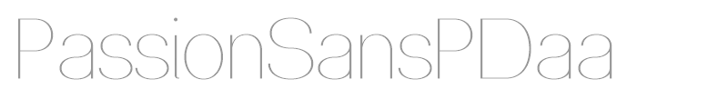 Passion Sans