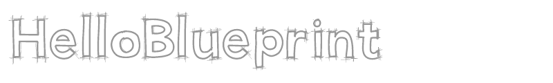 Hello Blueprint