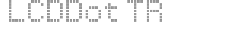 LCD Dot