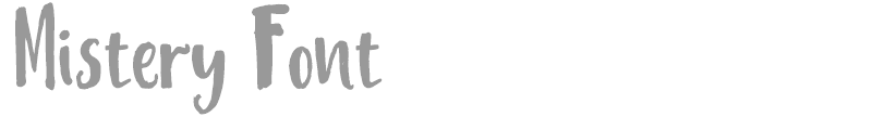 Mistery Font
