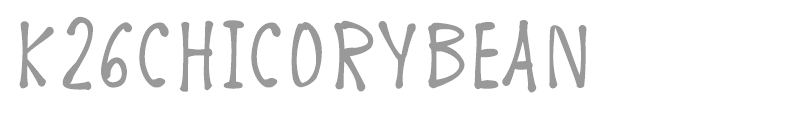 K26 Chicory Bean