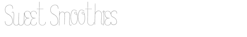 Sweet Smoothies