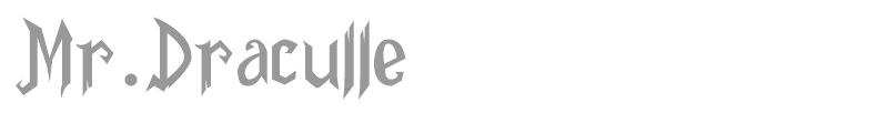 Mr.Draculle