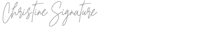 Christine Signature