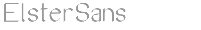 Elster Sans