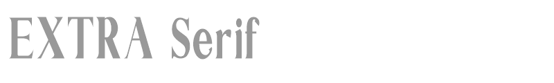 Extra Serif