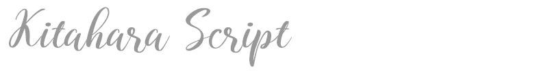 Kitahara Script