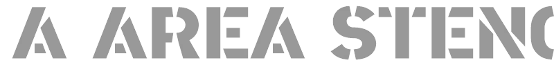 A Area Stencil