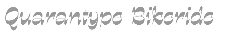 Quarantype Bikeride