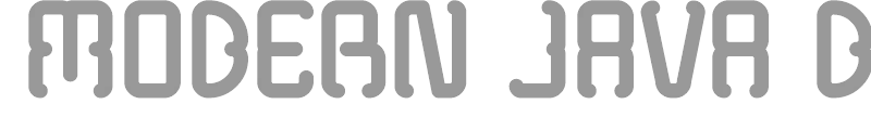Modern Java