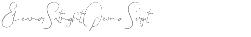 Eleanor Satnight Script