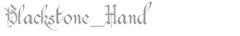 Blackstone Hand