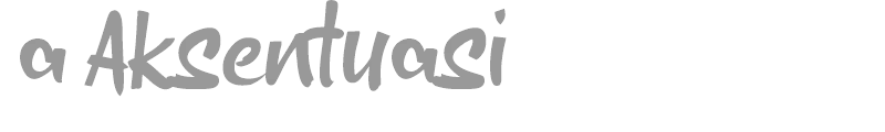 A Aksentuasi