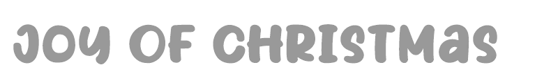 Joy Of Christmas