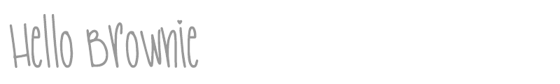 Hello Brownie
