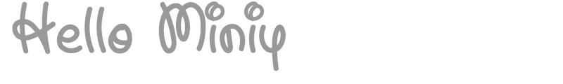 Hello Miniy