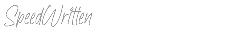 Speed Written