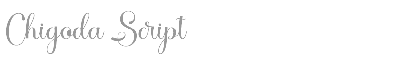 Chigoda Script