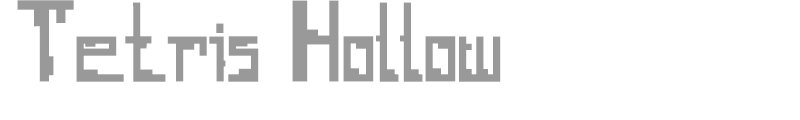 Tetris Hollow